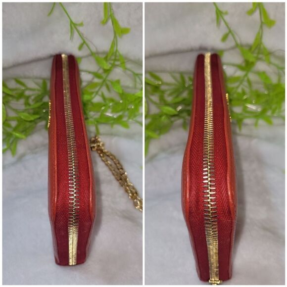 Miu Miu Long Full Zip Around Leather Wallet Authentic - Picture 8 of 17